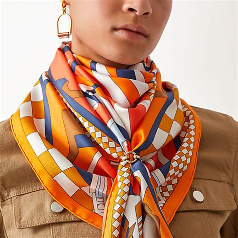 what to do with hermes scarf|how to wear a hermes scarf.